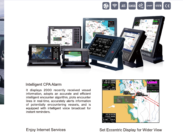 Class B AIS — XA-201 Transponder and XF/HM Series Chartplotters