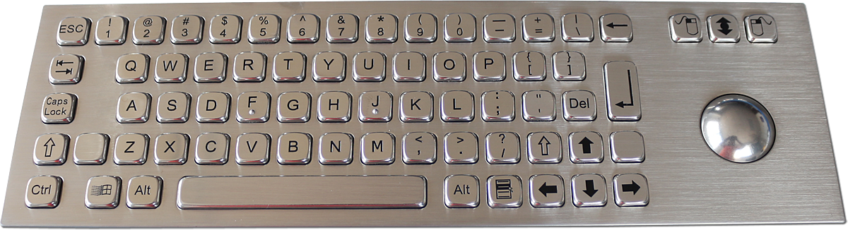 HM-5818 keyboard and trackball control unit