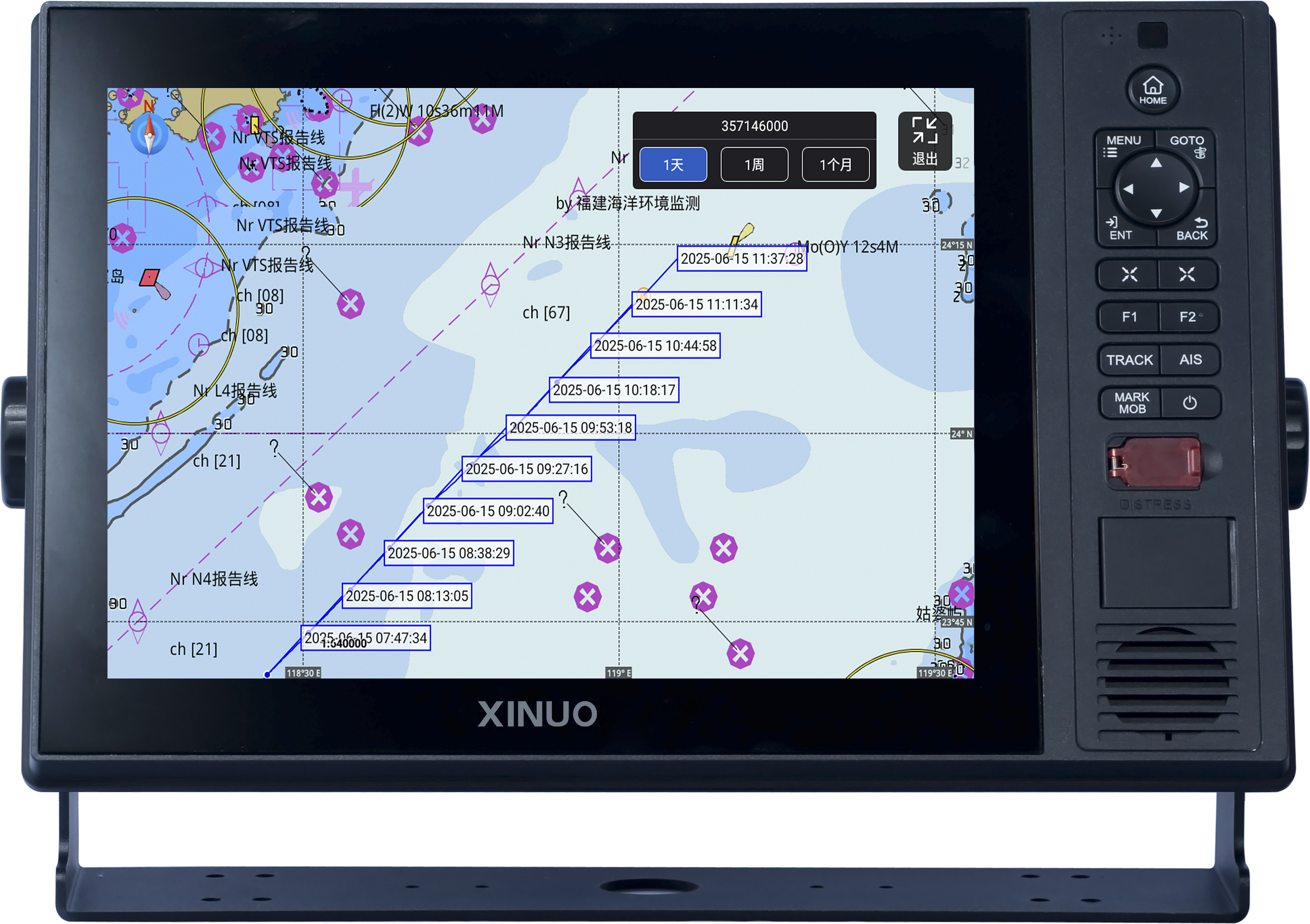 XN60 Series bracket-mounted display