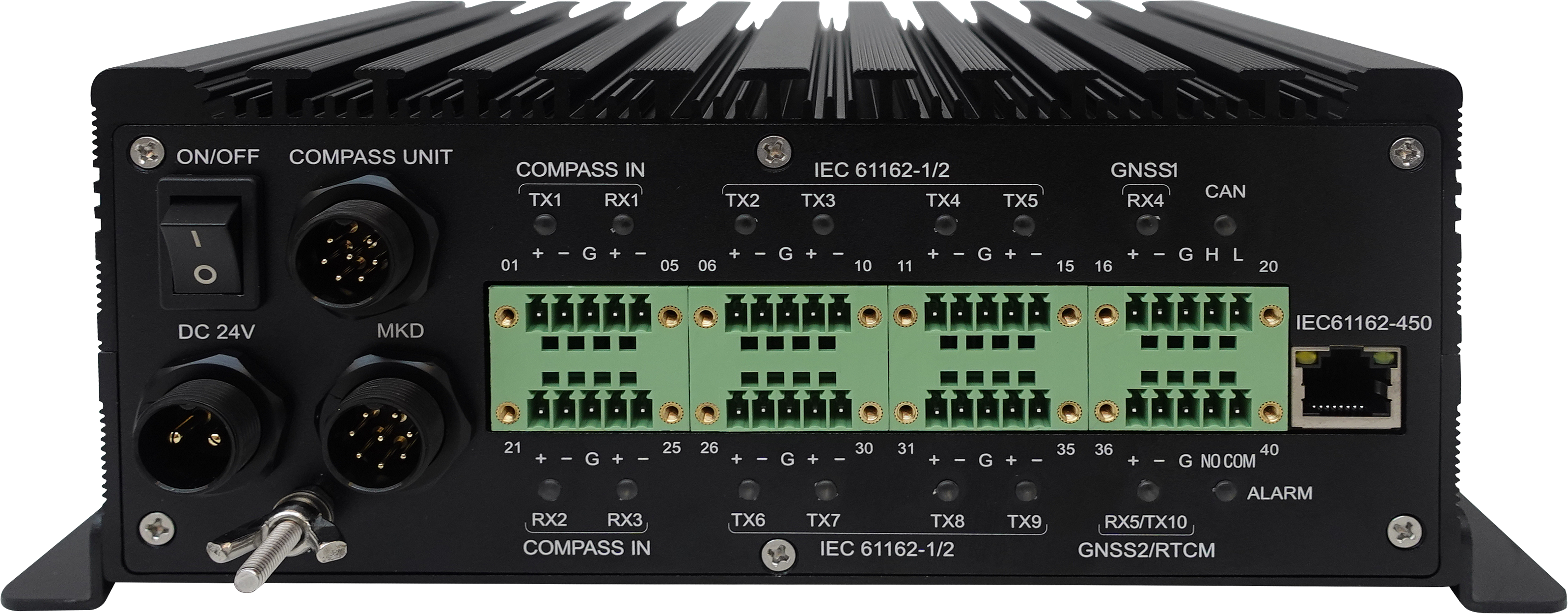 XSC-510 host unit rear connections